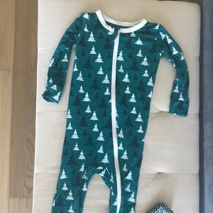 Kickee Pants Zip Onesie